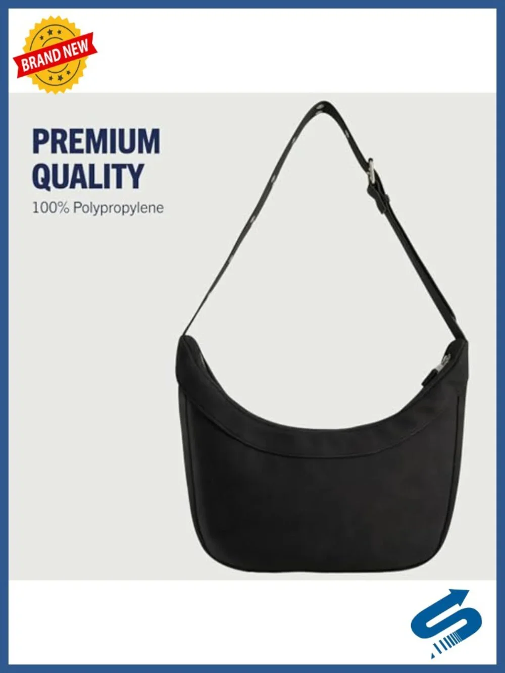 Faux Suede Hobo Shoulder Bag with Adjustable Strap